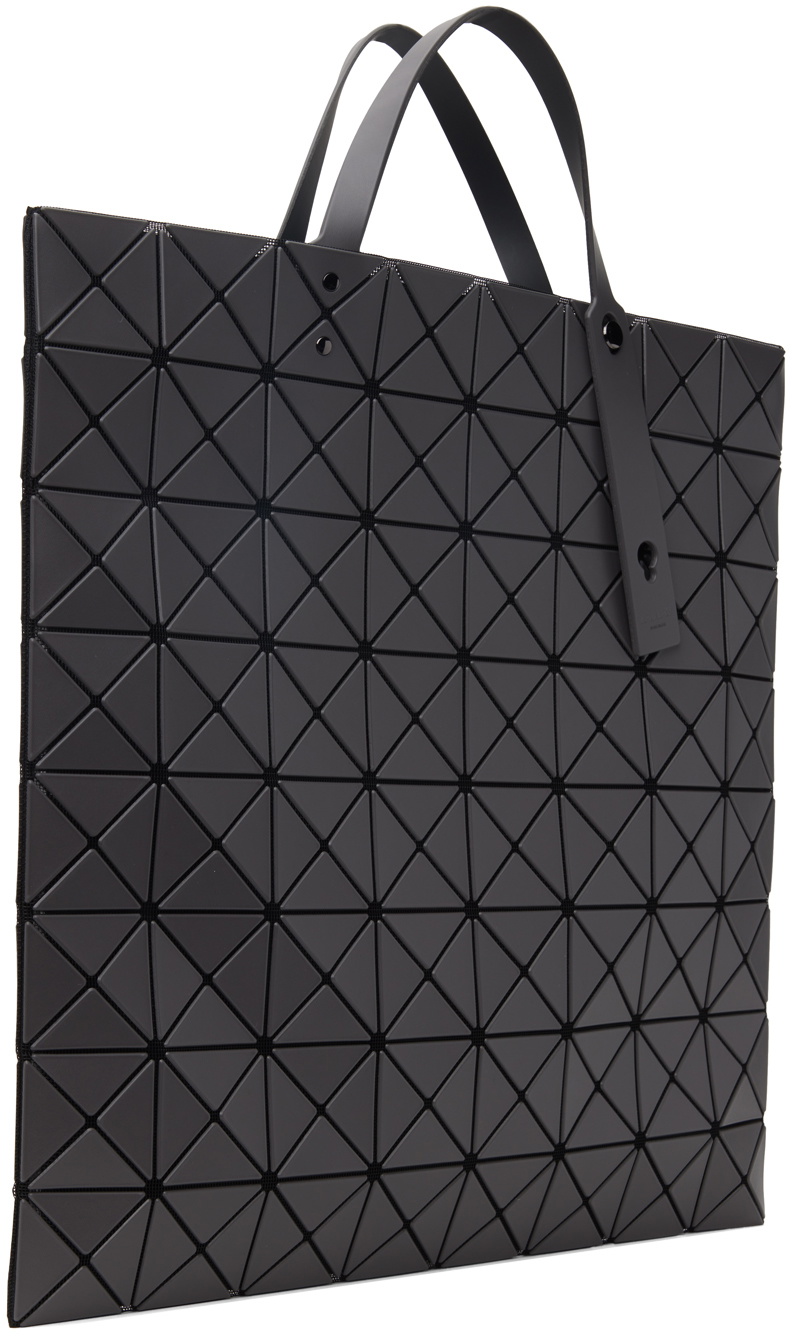 BAO BAO ISSEY MIYAKE Gray Lucent Matte Tote Bao Bao Issey Miyake