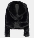 The Sei Faux fur bomber jacket