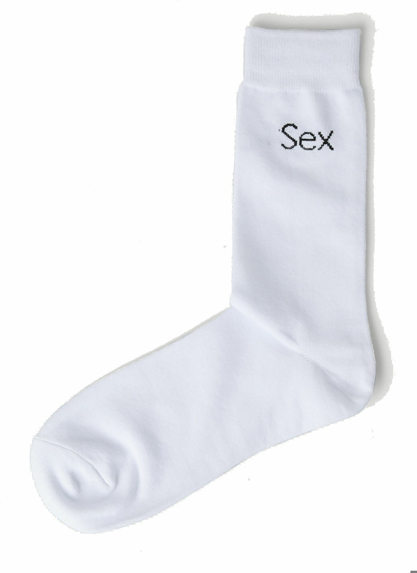 Photo: Sex Socks in White