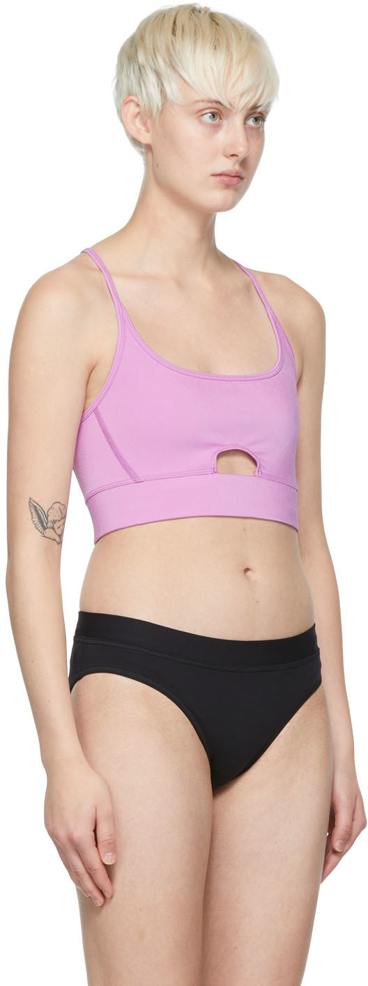 OTTI Purple Nylon Bikini Top