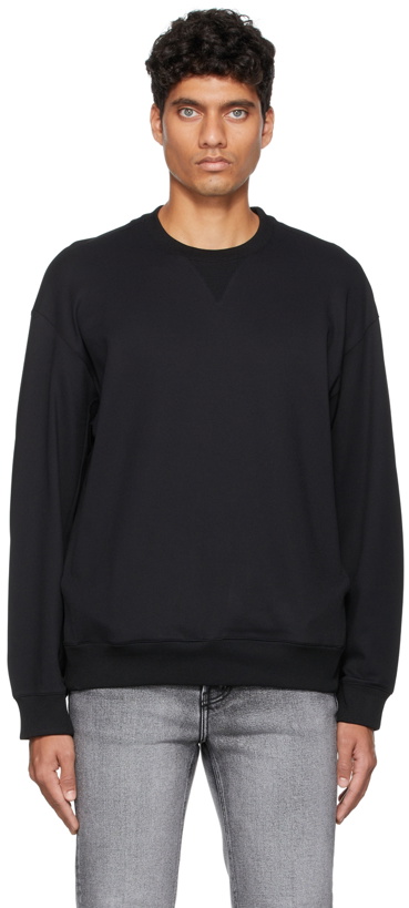 Photo: Solid Homme Black Twill Sweater