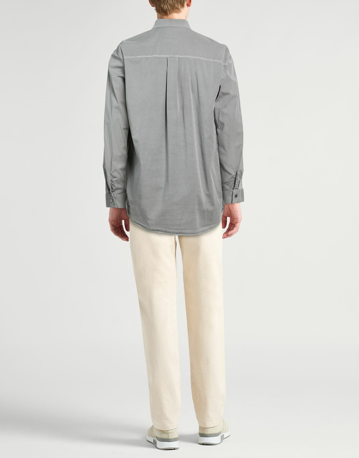 Crossley Mens Shirt in Grey
