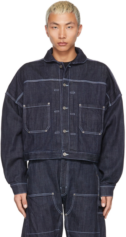 Photo: Sebastien Ami Indigo Denim Oversized Type-2 Jacket