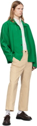 Camiel Fortgens Beige Slack Trousers