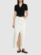 DESIGNERS REMIX Bennet Cotton Blend Long Skirt