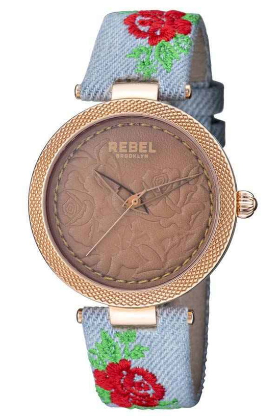 Photo: Rebel Carroll Gardens Brown Dial Ladies Watch RB112-8191