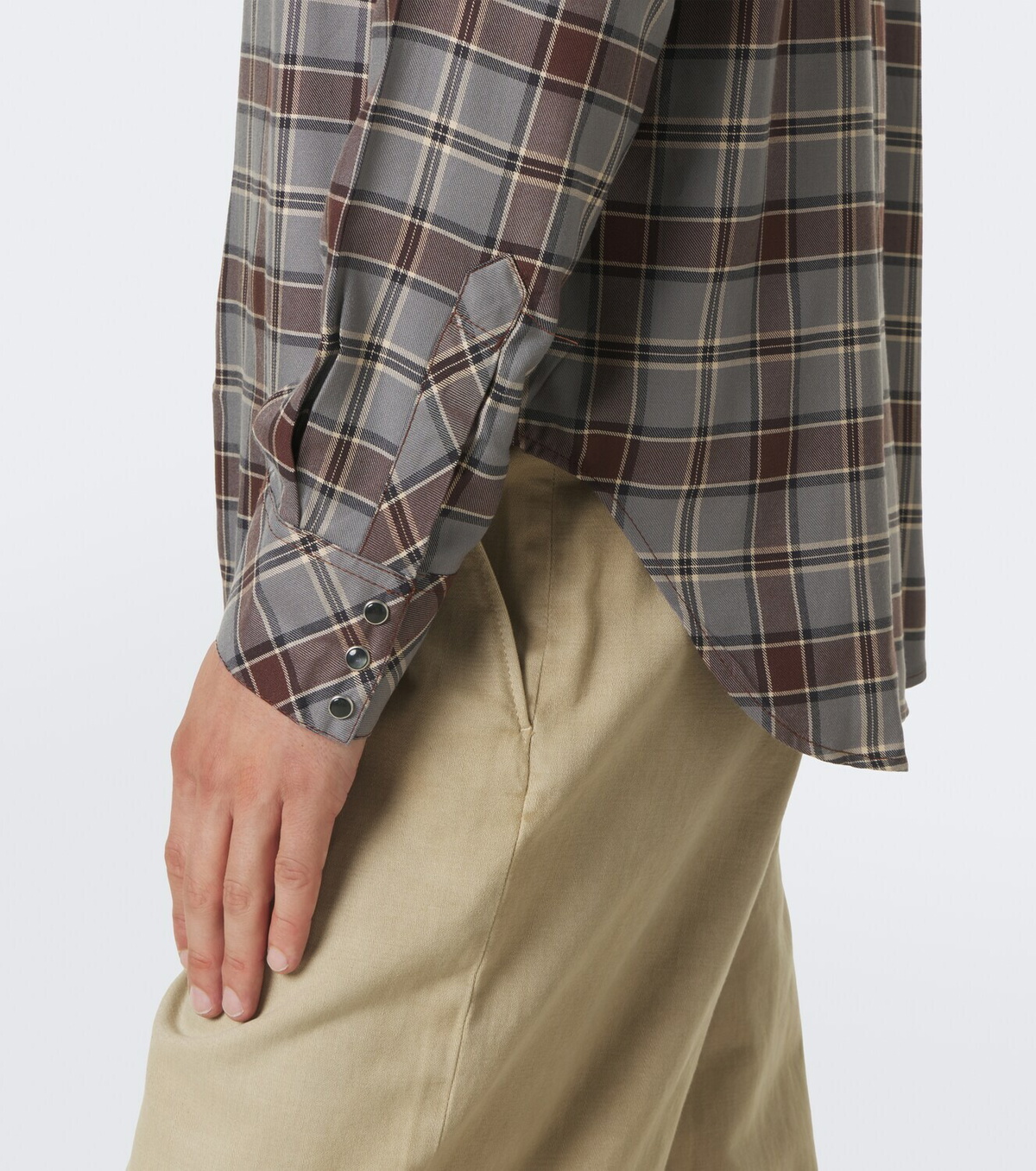 Acne Studios Surrow checked flannel shirt