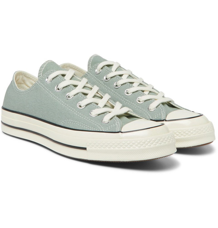 Photo: Converse - 1970s Chuck Taylor All Star Canvas Sneakers - Men - Blue
