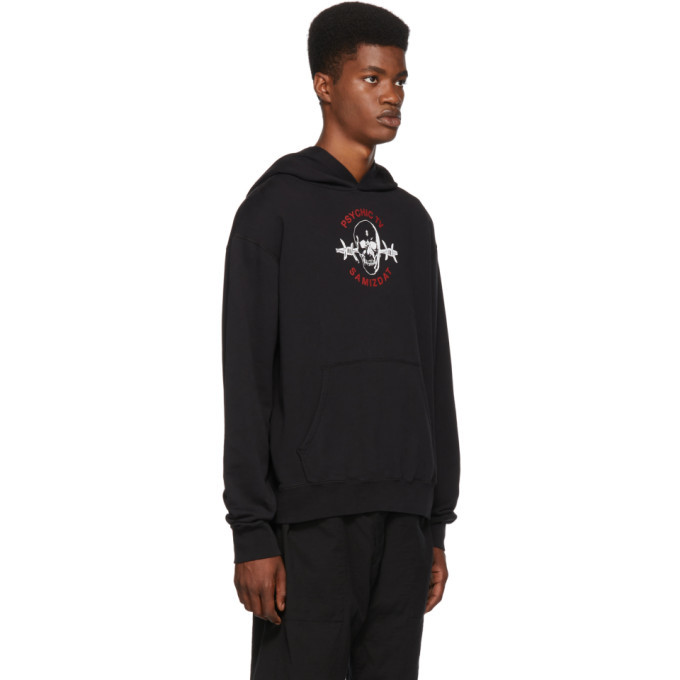 Yang Li SSENSE Exclusive Black Special Edition Skull Hoodie