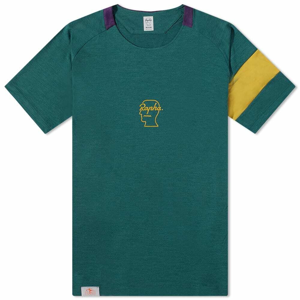 Rapha x Brain Dead Technical T-Shirt in June Bug/Purple