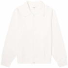 Lady Co. Men's Textured Full Zip Sweatshirt in White