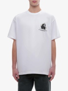 Carhartt Wip T Shirt White   Mens