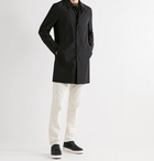 CANALI - Shell Overcoat - Blue