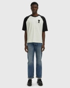 SHORT SLEEVES BOXY FIT TEESHIRT WITH AMI DE COEUR KNITTED PATCH