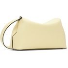 TOTEME Beige T-Lock Leather Clutch
