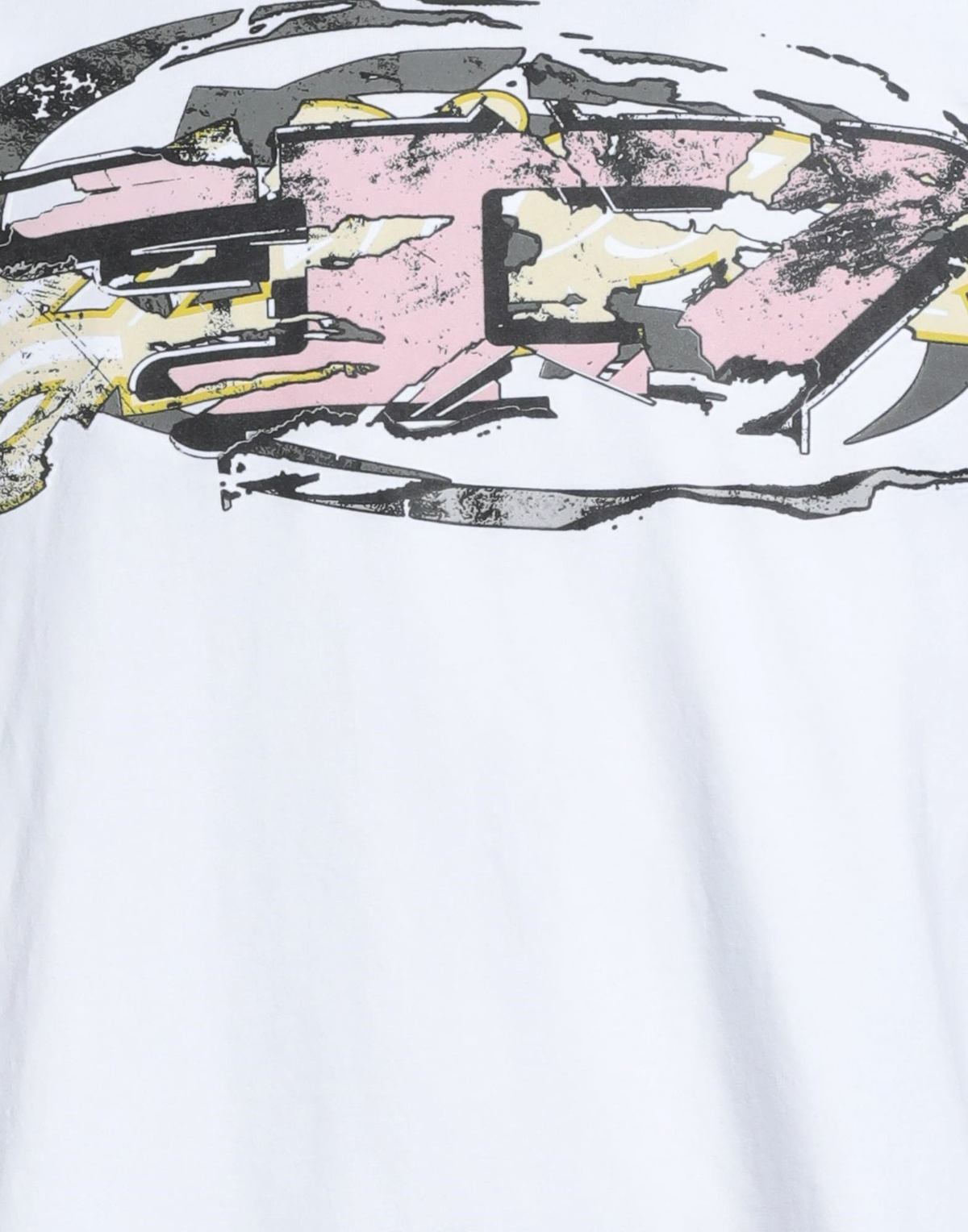 Diesel Mens T-shirt in White