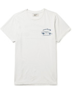 Pasadena Leisure Club - Scenic Route Printed Cotton-Jersey T-Shirt - White