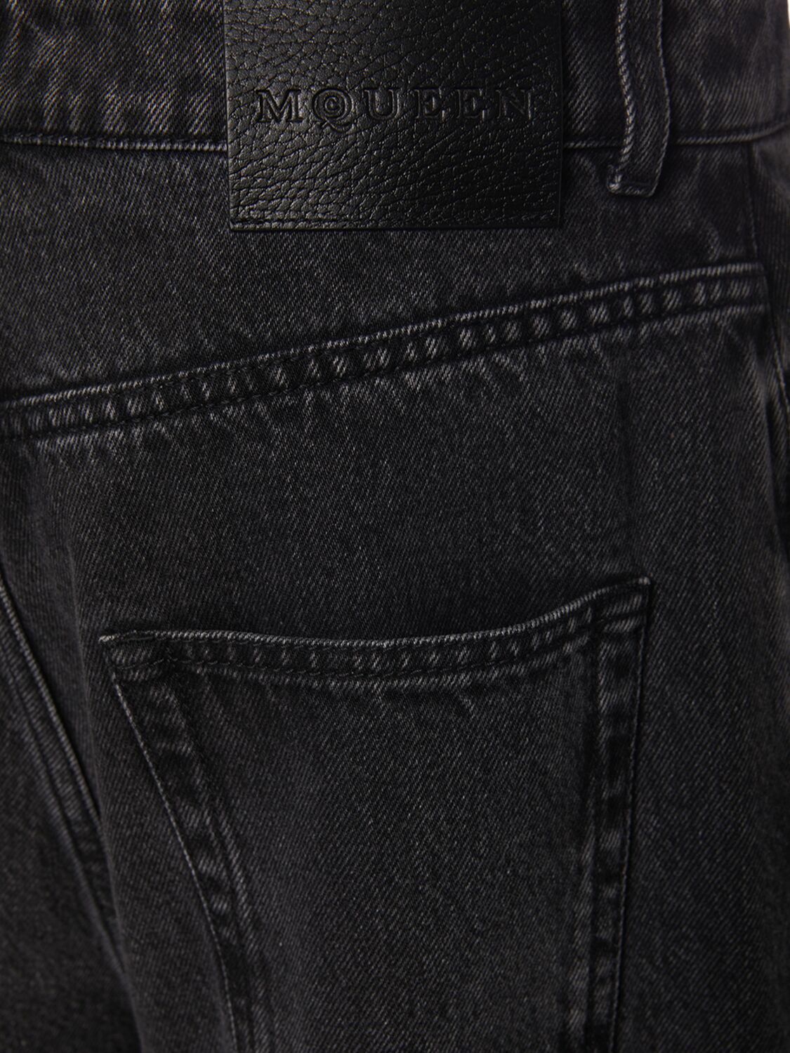 ALEXANDER MCQUEEN Organic Denim Jeans
