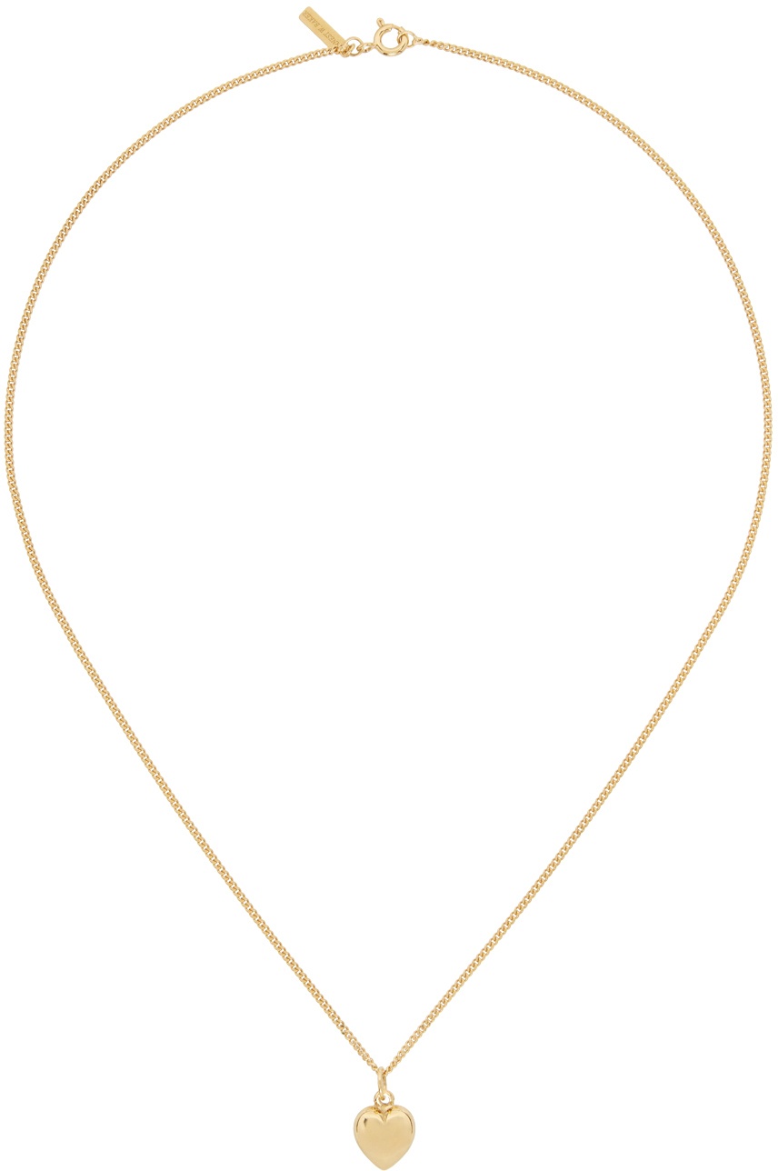 Photo: Ernest W. Baker Gold Heart Necklace
