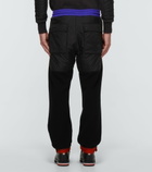 Moncler Grenoble - Fleece wool-blend pants
