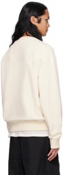Jil Sander Off-White Oversized Sweatshirt
