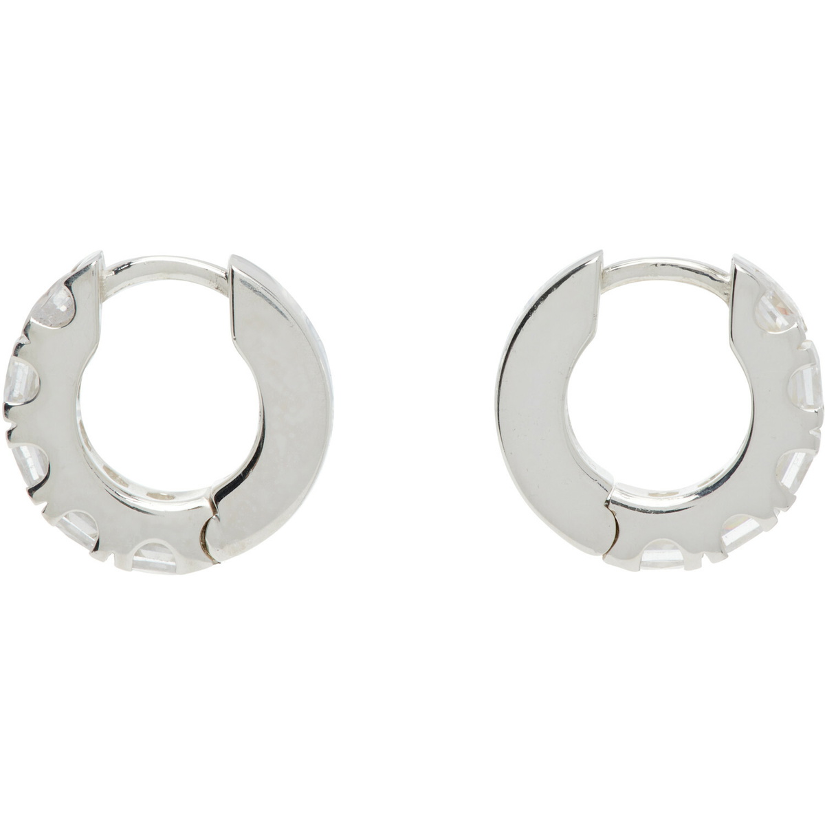 Hatton Labs Facet Hoop Earrings