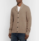 rag & bone - Cardiff Shawl-Collar Merino Wool and Cotton-Blend Cardigan - Neutrals