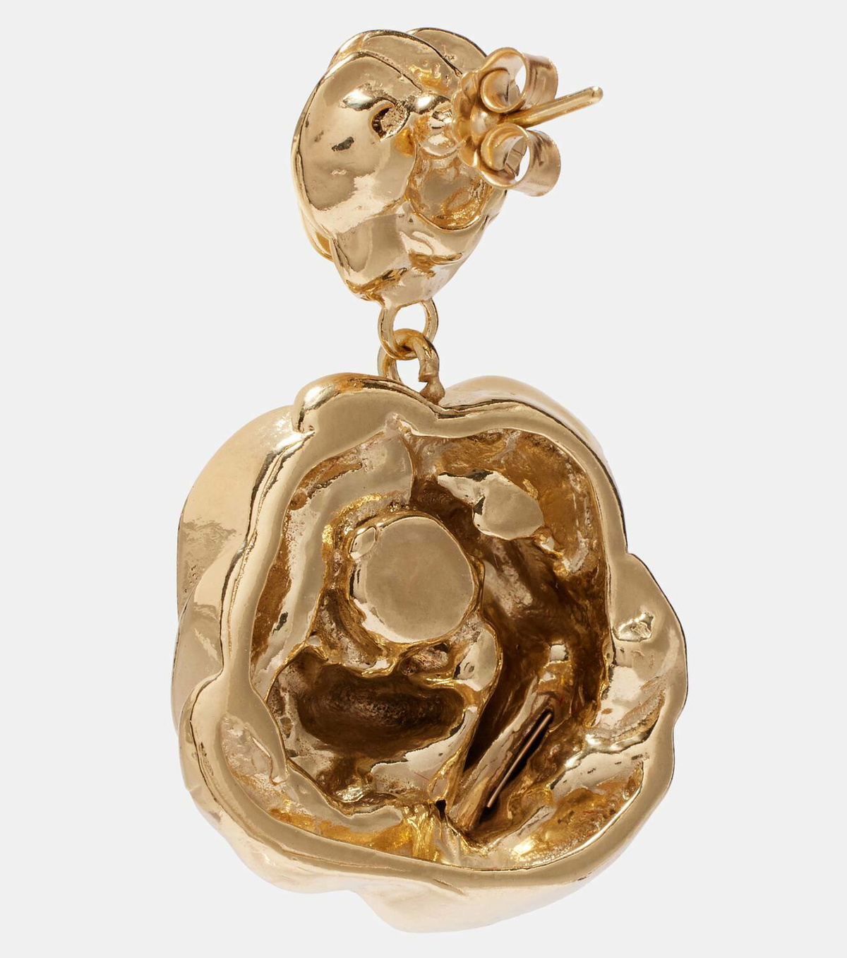 Magda Butrym Floral gold-plated drop earrings