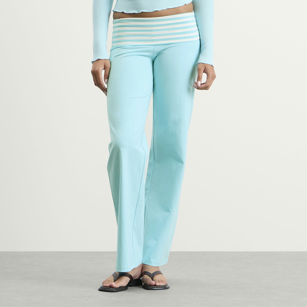 Many Many Clothes Women's The Uma Trousers in Turquoise