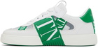 Valentino Garavani White & Green VL7N Sneakers