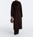 Sportmax Belted virgin wool coat