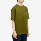 The North Face Men's NSE Patch T-Shirt in Forest Olive