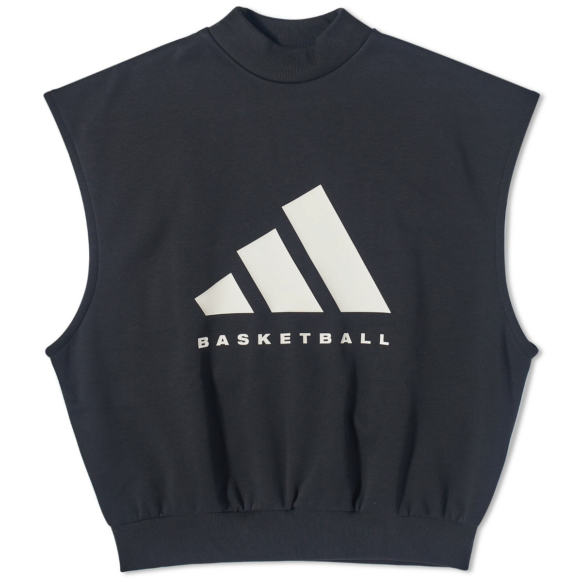 Adidas Originals Mens Adidas Basketball Sleeveless T-shirt In Talc