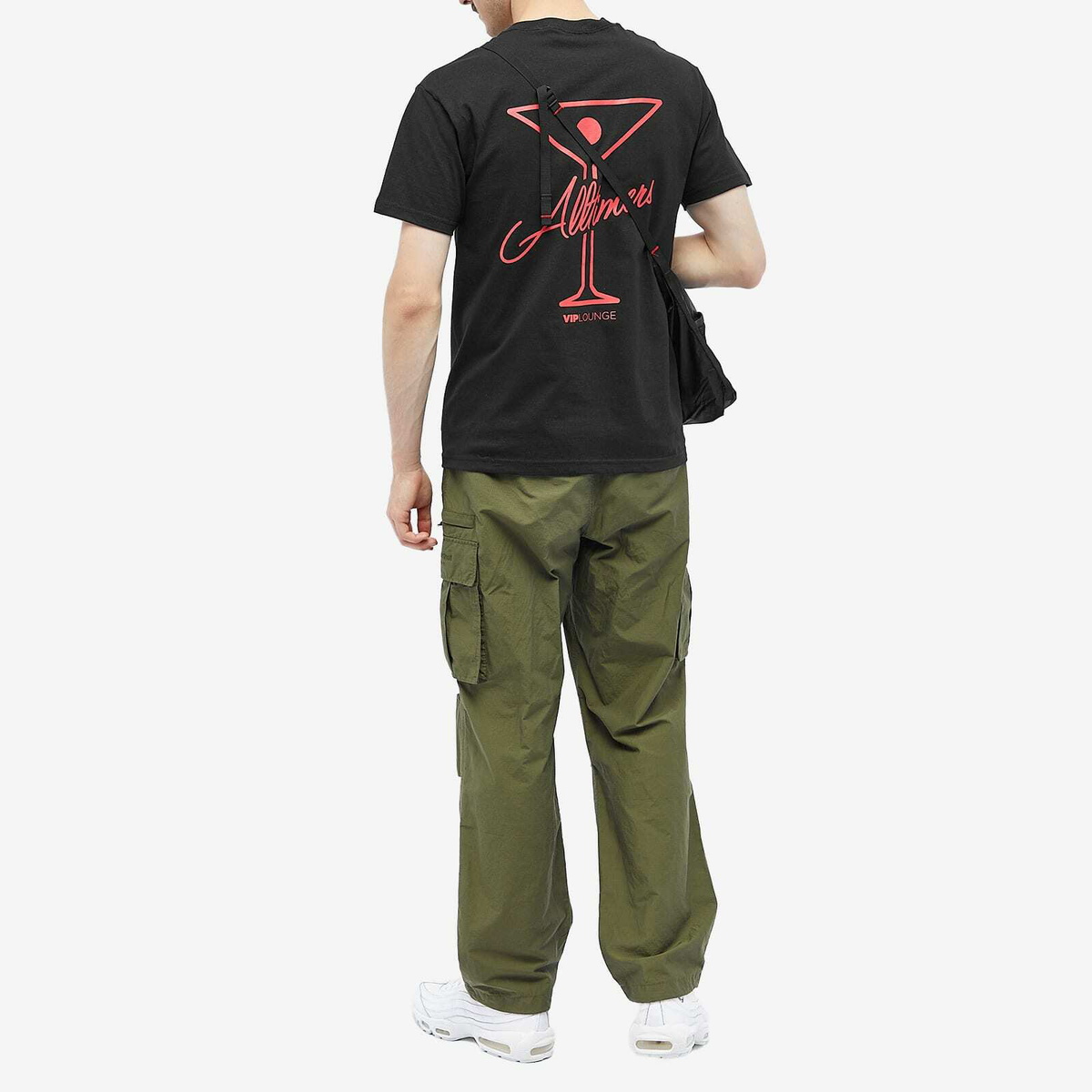Alltimers Men's League Player T-Shirt in Black