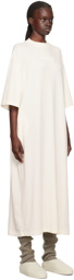 Fear of God ESSENTIALS Off-White 3/4 Sleeve Midi Dress