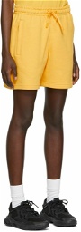 adidas x Humanrace by Pharrell Williams Yellow Humanrace Basics Shorts