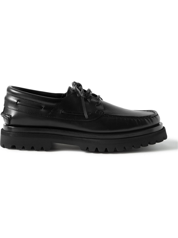 Photo: OFFICINE CREATIVE - Heritage Leather Boat Shoes - Black