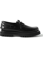 OFFICINE CREATIVE - Heritage Leather Boat Shoes - Black