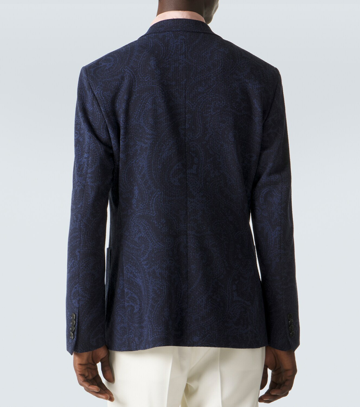 Etro Printed jersey blazer