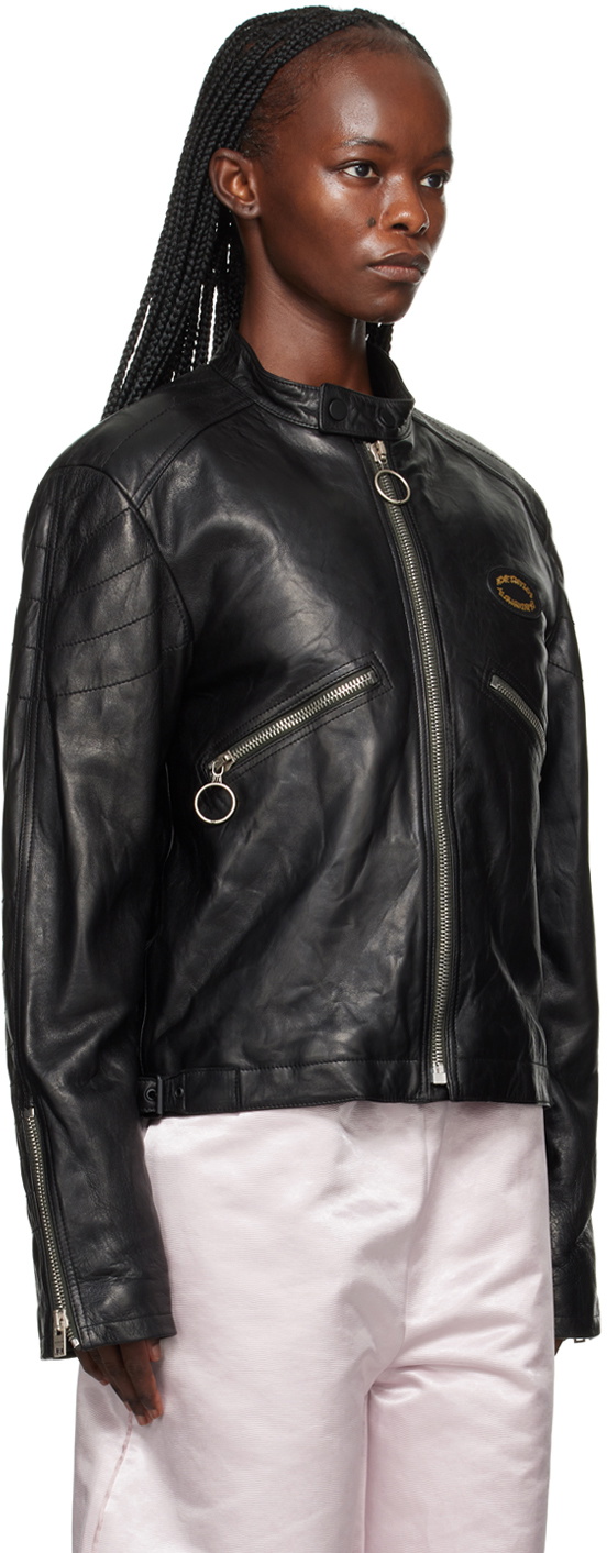 Distressed Leather Jacket