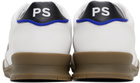PS by Paul Smith White & Black Leather Dover Sneakers