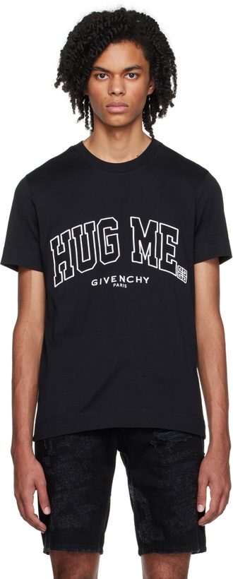 Photo: Givenchy Black Cotton T-Shirt