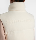 Perfect Moment Wool and cashmere down vest