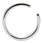 Fendi Silver Corner Bug Ring
