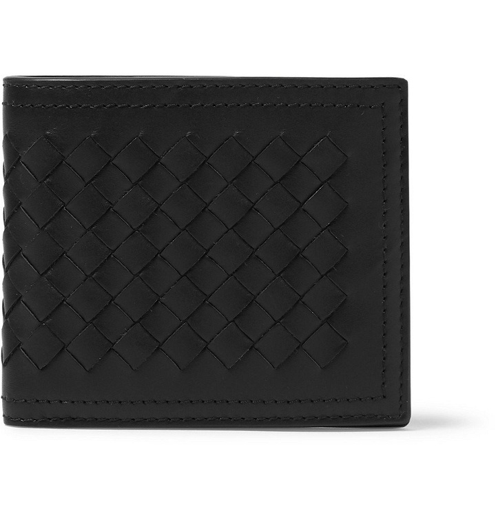 Photo: Bottega Veneta - Intrecciato Leather Billfold Wallet - Men - Black