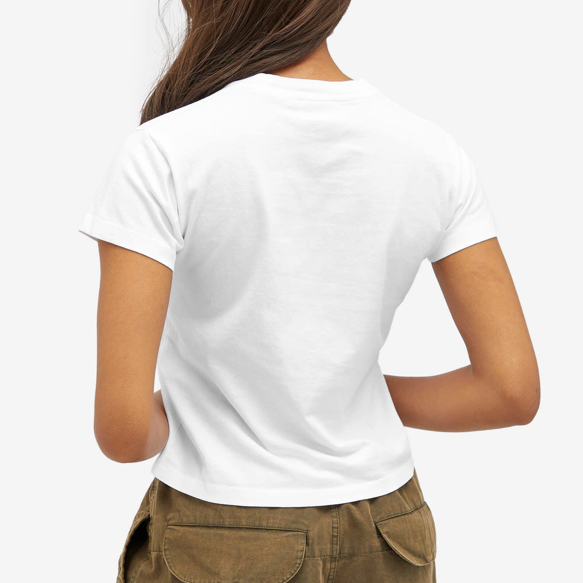 Aries Women's Baby Fit Perfume T-Shirt in White 