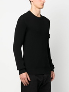 STONE ISLAND - Wool Pullover With Logo