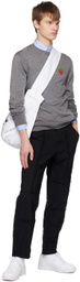 Comme des Garçons Shirt Gray Brett Westfall Edition Sweater