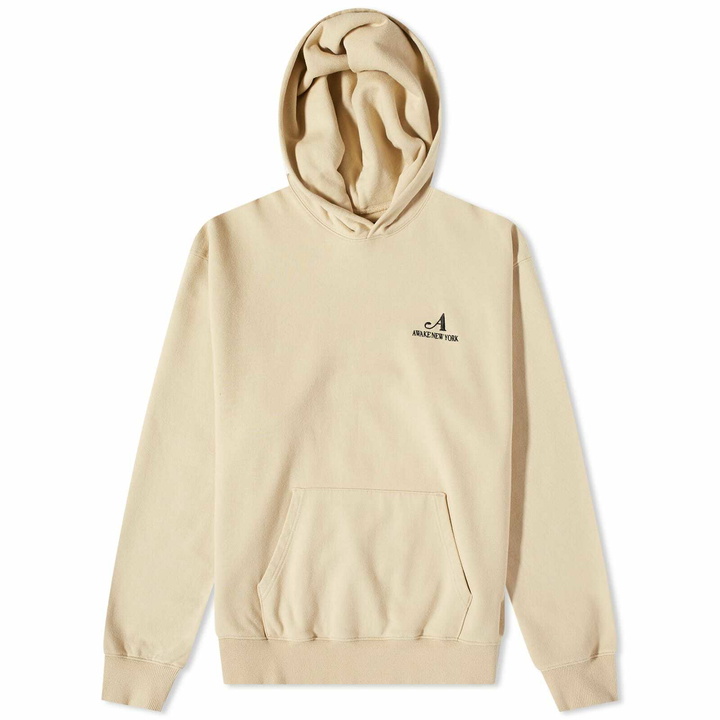 Photo: Awake NY Men's Logo Hoody in Ivory