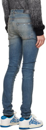 AMIRI Blue MX1 Distressed Jeans